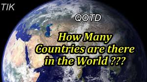 Starting with the numbers games. How Many Countries Are There In The World Question Of The Day 25 Online Quiz Youtube