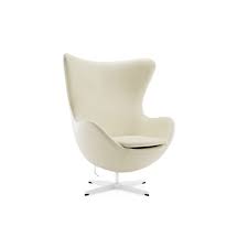 Mid century arne jacobsen egg chair brown leather repro midcentury. Egg Chair 3316 Arne Jacobsen Replica