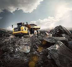 Landscape Volvo Heavy Machinery Big Trucks
