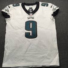 The philadelphia eagles have officially announced their uniform selection for their week 14 game against the los angeles rams on sunday. Nfl Auction Nfl Eagles Nick Foles London Games 10 28 18 Game Used Jersey Size 44