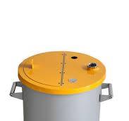 in acciaio inox tramoggia di alimentazione rivestimento contenitore della  polvere