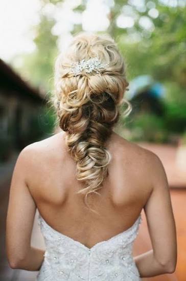 Wedding Hairstyles : twisted fishtail braid updo wedding h… | Flickr