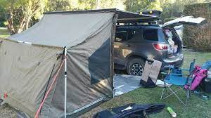 Rhino Rack Sunseeker Awning Tagalong Oz Tent Road Trip Camping Tent Camping Outdoor Camping