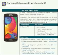 Unlock verizon how to unlock any verizon phone free. T Mo Samsung Galaxy Avant To Launch On July 30 Update Full Spec List Tmonews
