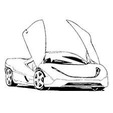 A wide variety of race car coloring pages is available online with some of the most popular types including funny cartoon race cars and realistic race cars. Top 25 Race Car Coloring Pages For Your Little Ones