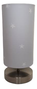 Floor lamps tall standing lamps. Grey With White Stars Lamp Light Lampshade Night Light Boys Girls Childrens Bedroom Bedside Table Nursery Lamps Room Accessories Gifts Bedside Table Lamps Handmade Products Cate Org