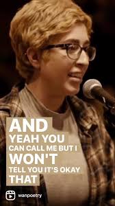 “And yeah, you can call, but I won’t write your obituary.” @nora cooper x  @wanpoetry Live events every week >> wanpoetry.com/events >> link in bio.  Full vid