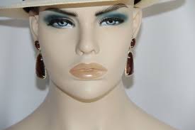 Kendra Scott "Daria" Bordeaux Tiger's Eye Earrings. Stunning