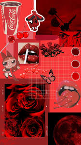 Only pictures of the color red. Red Aesthetic Wallpaper Peach Wallpaper Powerpuff Girls Wallpaper Aesthetic Wallpapers