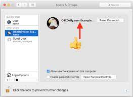1) in the menu bar, go to  > system preferences… 2) click on sharing. How To Change Full Name Of A User Account On Mac Osxdaily