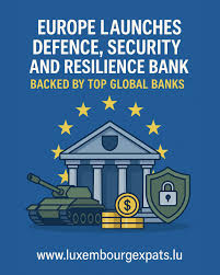 Europe has launched a new Defence, Security and Resilience Bank (DSRB) 🛡️,  backed by top banks including ING and JP Morgan, to finance defence and  security needs for NATO and its allies.