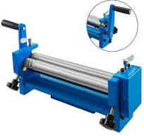 VEVOR Manual Wire Cylinders Tubes Roller Press - Durable and Portable Steel  Plate Rolling Machine
