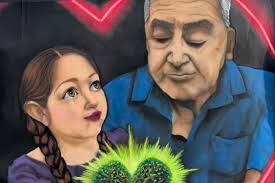 We spotted a lot of beloved Pasadena Chalk Festival muralists at John Lewis  Day of Action last week! We are so proud that these talented people could  honor his memory with their