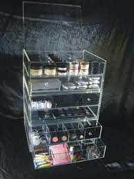 clear acrylic makeup organizers vanity