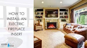 Get free shipping on qualified clearance electric fireplaces or buy online pick up in store today in the heating, venting & cooling department. How To Install An Electric Fireplace Insert Modern Blaze