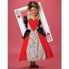 Queen Of Hearts Child Costume Queen Of Hearts Costume Dress Up Costumes Girls Dress Up
