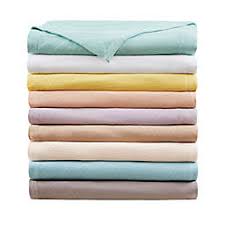 Light Blue Cotton Blanket Bed Bath Beyond