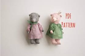 See more ideas about bear patterns free, teddy bear patterns free, stuffed animal patterns. Etsy Feature Mohair Teddy Bear Pattern Pdf Sewing