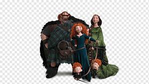 Merida Queen Elinor King Fergus Mother 0 Child Png Pngwing