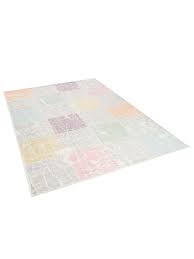 Selbstverständlich gibt es die teppiche auch. Pergamon Designer Teppich Pastell Ivy Bunt Karo Vintage Klingel