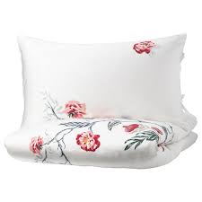 Get the lowest price on your favorite brands at poshmark. Jattelilja Quilt Cover And Pillowcase White Floral Patterned 150x200 50x80 Cm Ikea