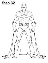 Grab your pen and paper and follow along as i guide you through these step by step drawing instructions. Batman Full Body Drawing 32 Batman Drawing Batman Drawing Easy Body Drawing