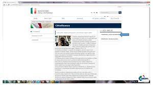 Acquisto Cittadinanza Italiana Compilazione On Line Della Domanda