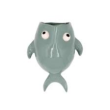Rosecliff Heights Stephen Wall Planter Reviews Wayfair Wall Vase Fish Design Ceramic Fish