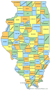 There are 102 counties in illinois. Printable Illinois Maps State Outline County Cities