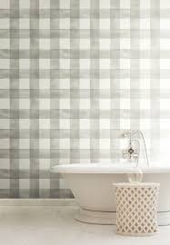 The great collection of buffalo plaid wallpaper for desktop, laptop and mobiles. Magnolia Home Watercolor Buffalo Check Gray And White Plaid Wallpaper Grey And White Wallpaper White Plaid Wallpaper Plaid Wallpaper
