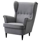 STRANDMON Armchair, Nordvalla dark gray Ikea