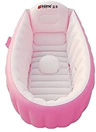 Yueyuezou Baby Girl Bathtub Inflatable Infant Toddler Foldable Swimming Pool Pink Bath Tube For Baby Baby Bath Tube Baby Bath Seat Baby Bath Tub Ideas B 2020