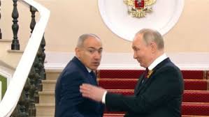 Путин поздравил Пашиняна