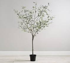 Faux Potted Olive Trees In 2020 Potted Olive Tree Faux Olive Tree Olive Tree