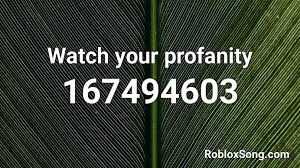 Saturated with tv and movies, our brains have become used to watching the imitation of emotions, so much so that it is strangely surprising and fascinating to watch the real thing. Watch Your Profanity Roblox Id Roblox Music Codes