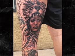Coconut creek, fl ba, brasil. Nfl S Shane Ray Gets Amazing 10 000 Leg Sleeve Tattoo