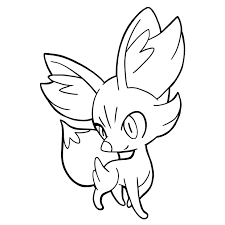 The fur on its long, pointy muzzle is white, while its body is mainly covered in bright yellow fur. Top 20 Fennekin Coloring Pages Best Collections Ever Home Decor Diy Crafts Coloring Birthday Ideas