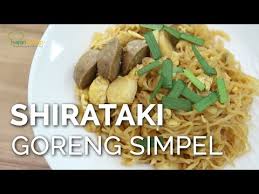 Cocok nih jadi menu diet sehatmu. Bagus Untuk Diet Ini Kreasi Resep Mie Shirataki Yang Lezat Dan Mengenyangkan