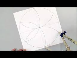 Learn How Easy It Is To Draw A Petal Mandala With A Compass Barb Owen Shows You The Easiest Way To M Mandala Compass Mandala Design Pattern Mandala Art Lesson