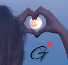 Initially an old variant of the bulgarian alphabet, it became used . Hand Heart With Full Moon A To Z Alphabet Letters Dp Images Wallpaper Dp