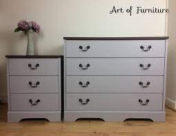 There are 22284 shabby chic furniture for sale on etsy, and they cost $32.46 on average. Solid Farmhouse Chest Of Drawers Matching Bedside Table Hand Painted In Light Grey Chalk Paint Upcycled Cl Upcycled Furniture Furniture Furniture Makeover