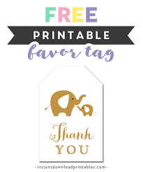 Download 106 elephant baby shower free vectors. Free Printable Thank You Tags White Gold Glitter Elephant Favor Tags Baby Shower Instant Download Instant Download Printables