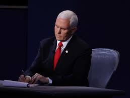 Melber ended the interview by prudently saying he cannot confirm whether the fly connotes evil or some kind of moral reckoning. A Fly Landed On Mike Pence S Head During The Vp Debate For Two Minutes The New York Times