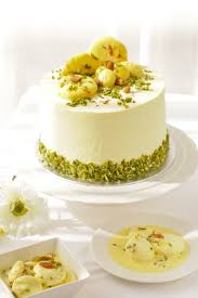 Ras malai cake is actually a combination of ras malai and vanilla sponge cake which tastes for decoration: Rasmalai Cake Whisk N Wish