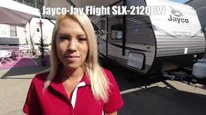 Just imagine sleeping and cooking inside a travel trailer while camping on your next trip. 2017 Jayco Jay Flight Slx 212qbw B Young Rv