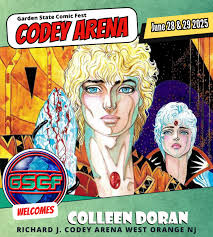 Colleen Doran is coming to Garden State Comic Fest 2025 at the Codey Arena  in West Orange NJ June 28-29th! Colleen is a The New York Times bestselling  cartoonist. From her first