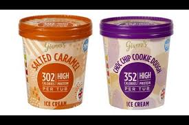 Gives ice cream richer and creamer texture and taste of more fattening ice cream, but may be left out to cut calories even more. Aldi And Asda Take On Halo Top With Own Label Low Cal Ice Creams News The Grocer