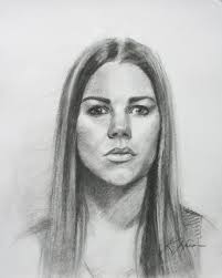 Drawing Beth Gaffney 4-24-15 — The Pretentious Cleveland Portrait Artists.