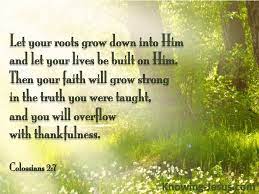 What Does Colossians 2:7 Mean?