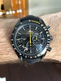 Four different omega speedmaster dark side of the moon watches in new and captivating color schemes for baselworld 2015. Omega Dark Side Of The Moon Apollo 8 Watches